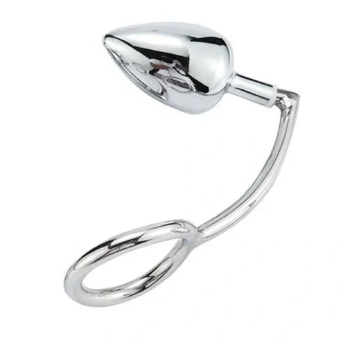 Anal Hooks Steel 4663 Cock Ring Stainless DiscreetChoice Anal Hook Set with 0123